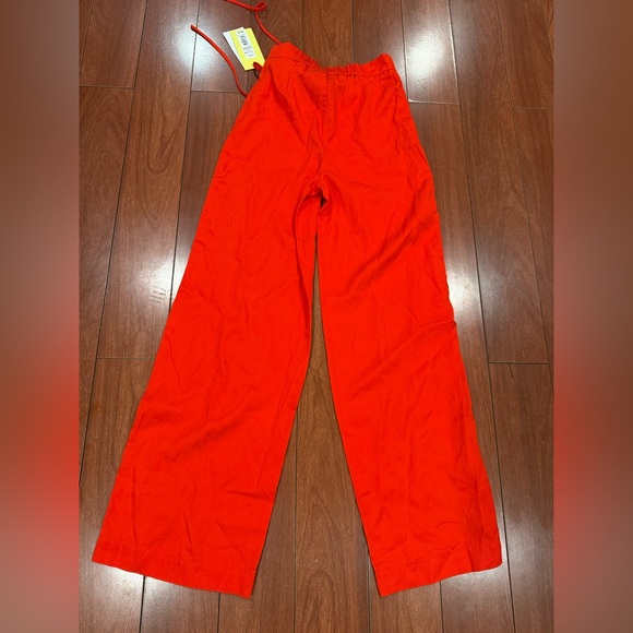 FUTURE COLLECTIVE Jenee Naylor MID-RISE SARONG WIDE LEG PANT Sz XXS Small - NWT - Picture 9 of 9